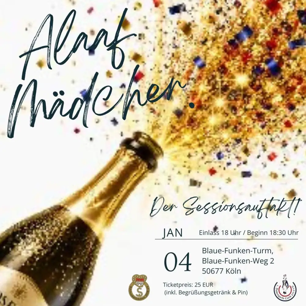 Alaaf Mädcher, der Sessionsauftakt!